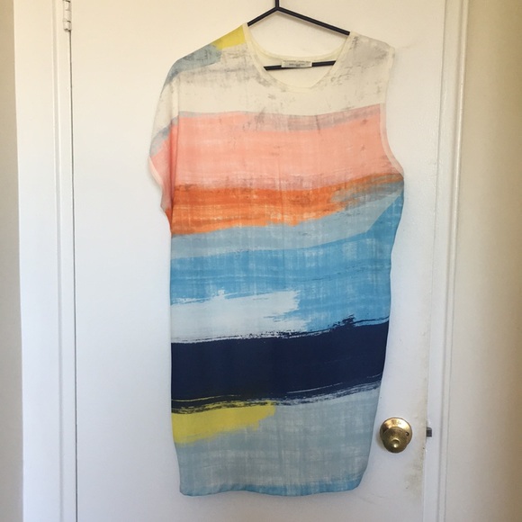 GUC Zara Asymmetrical Shift Dress - Picture 1 of 4